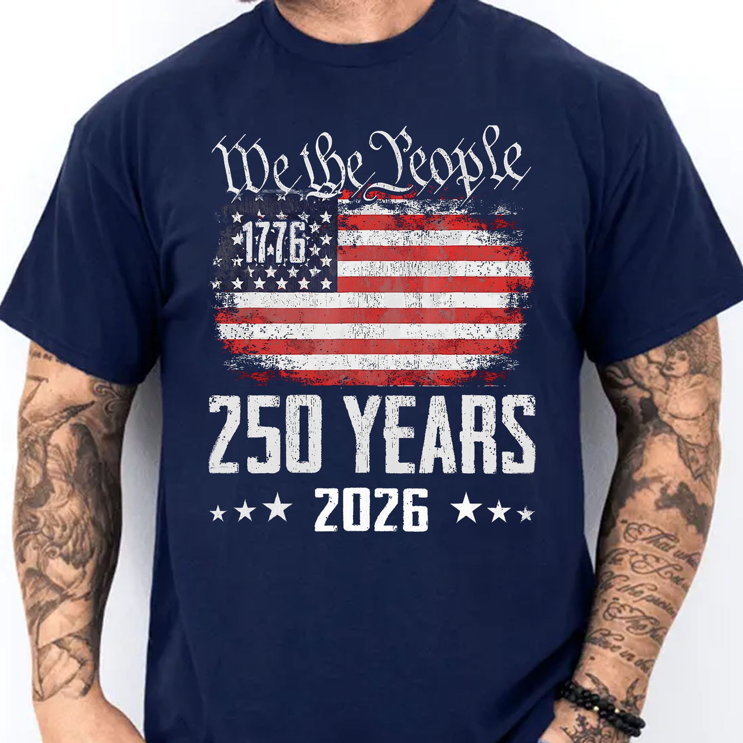 Vintage 250 Years 1776–2026 Shirt | Happy 250th Birthday Tee | Patriotic 4th of July T-Shirt 684237