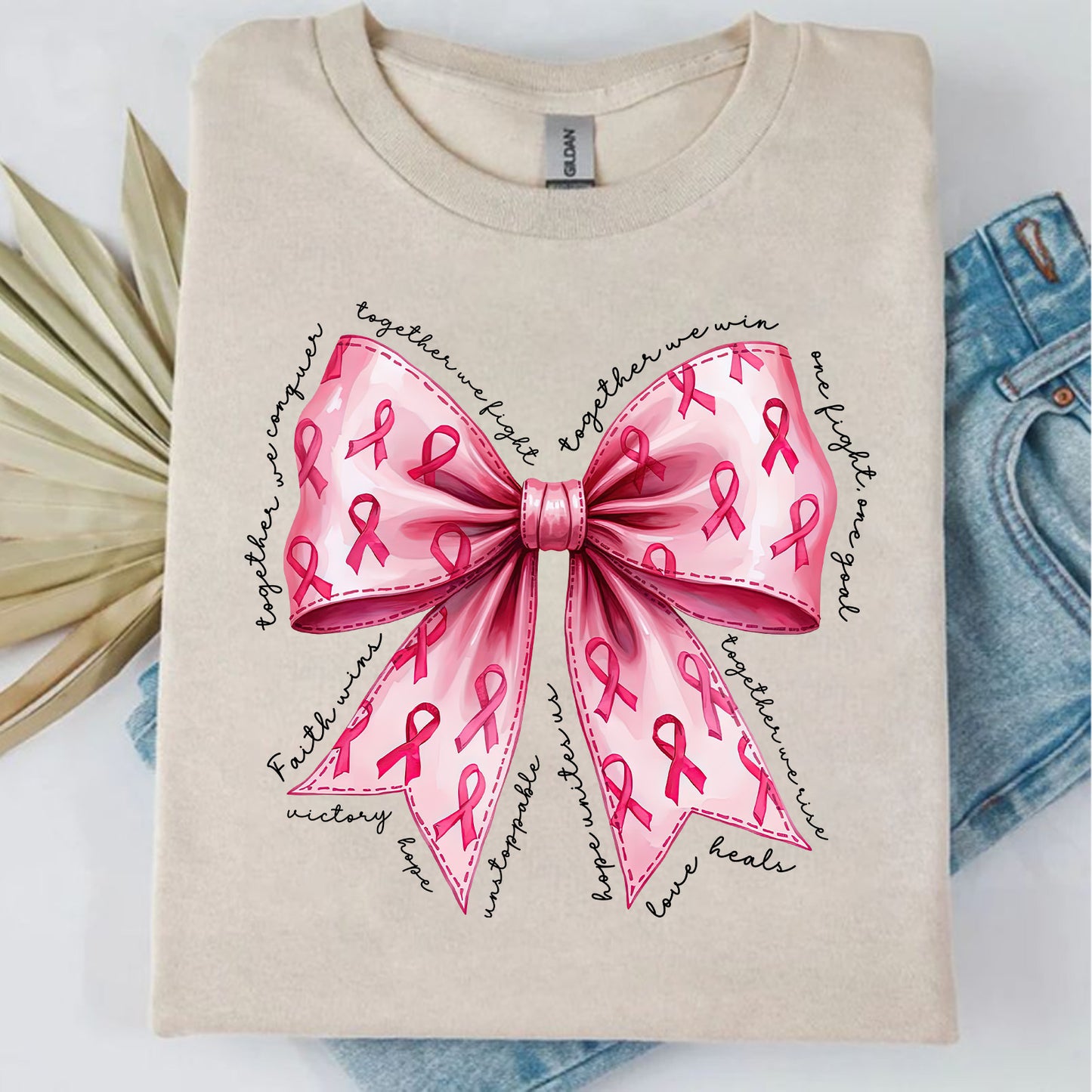 October We Wear Pink Shirt, Breast Cancer Awareness T-Shirt, Pink Ribbon T-Shirt, Pink Out 683314-4