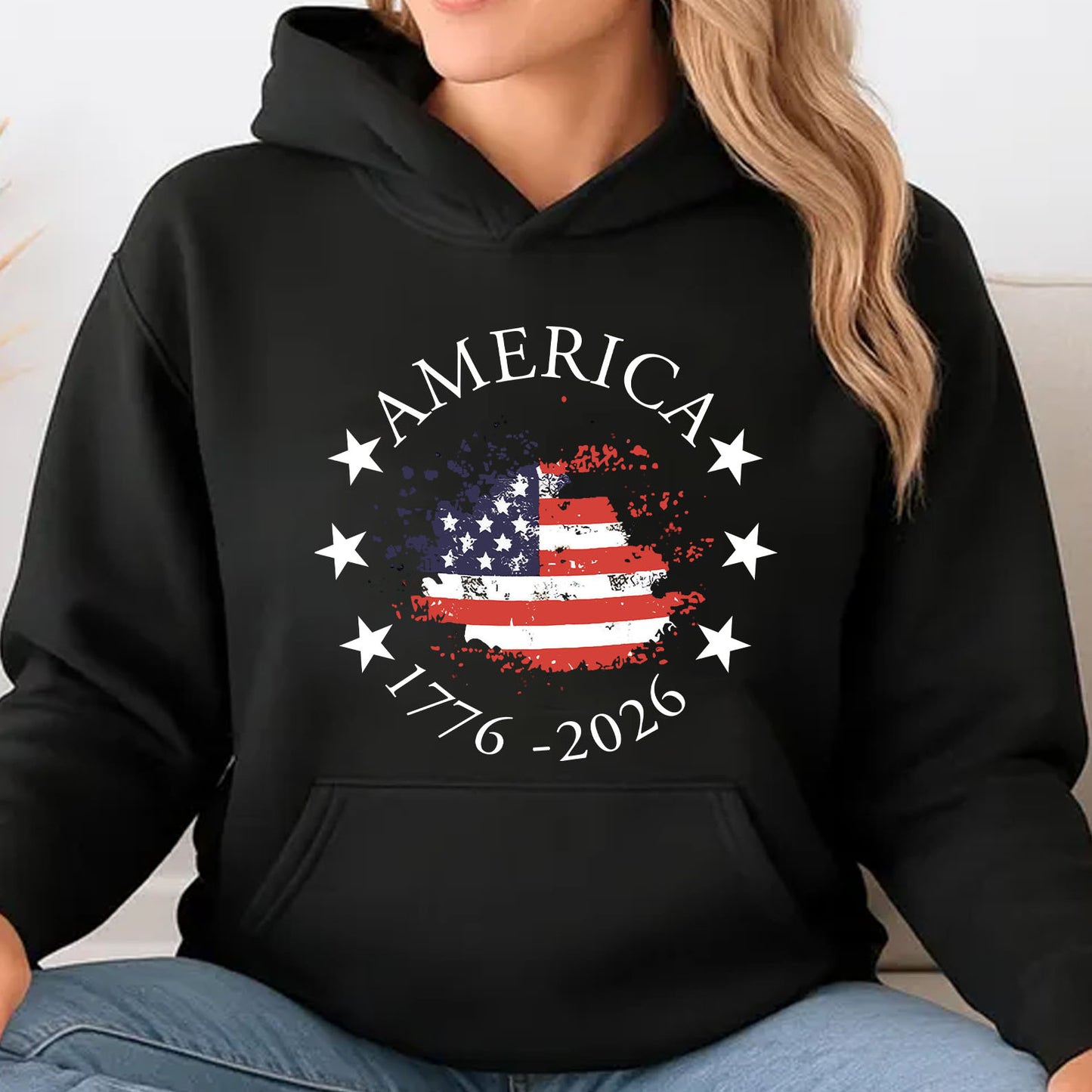 USA 250 Years 1776-2026 Dark Shirt | Patriotic US Flag 4th Of July T-Shirt | Independence Day Tee 684398