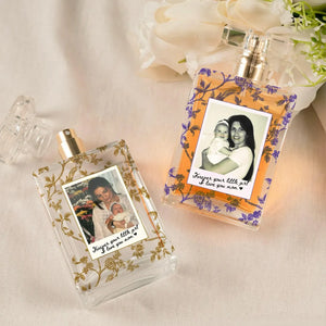 Personalized Mom Perfume Bottle, Custom Photo Mother of the Bride & Groom Wedding Gift, Birthday Gift 686842 WFD