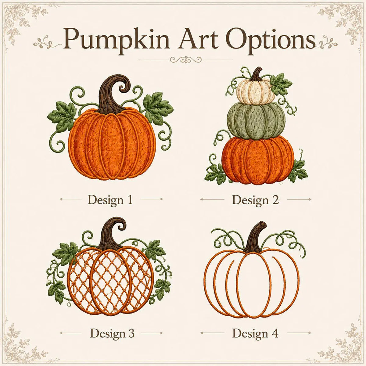 Personalized Pumpkin Wreath Sash, Embroidered Fall Monogram Bow, Custom Initial Thanksgiving Door Decor 686158 WFD