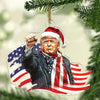 Donald Trump Acrylic Ornament, MAGA Ornament, Perfect for Car & Christmas Tree Decor 683176 - GOP