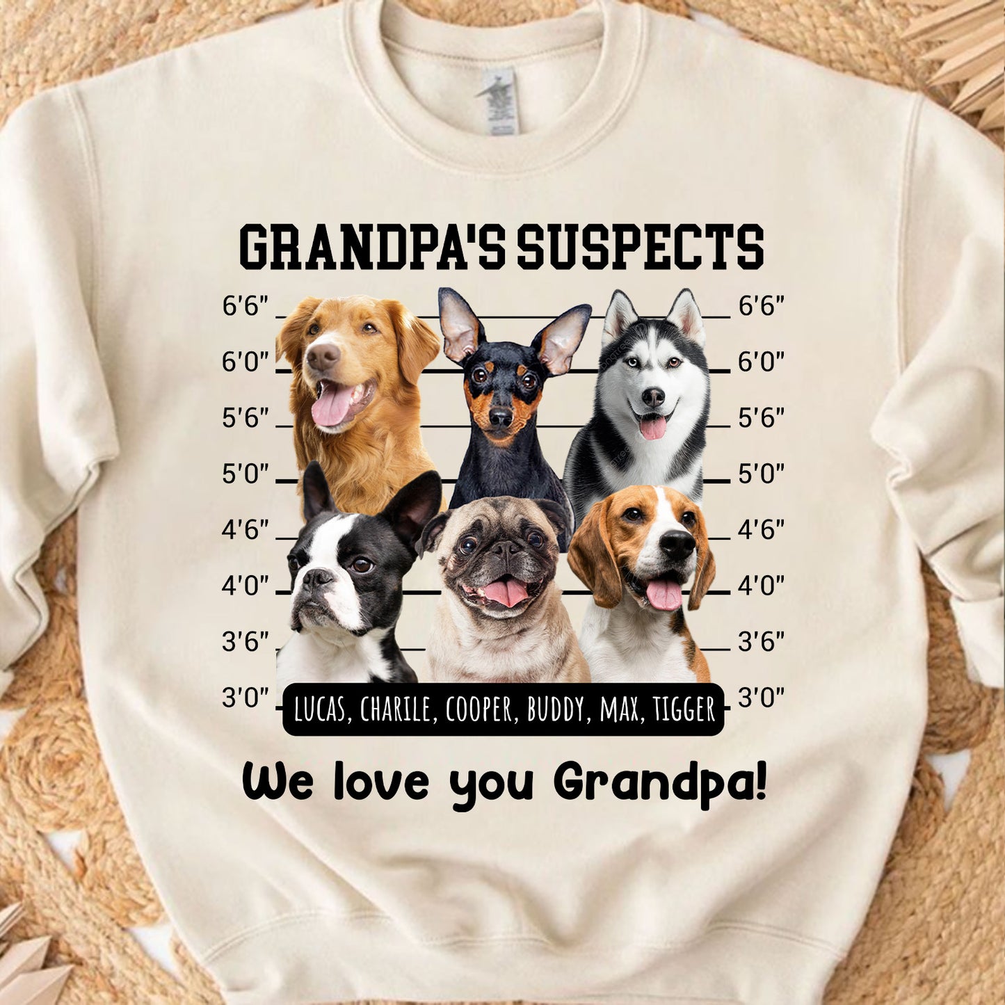 Custom Dog Photo Sweatshirt | Personalized Dog Cat Pet Photo Shirt | Gift for Dog Mom, Dog Dad 683635