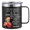 Personalized Family Name Donald Trump Tumbler | Funny Trump Stainless Steel Tumbler With Handle 683758 – GOP