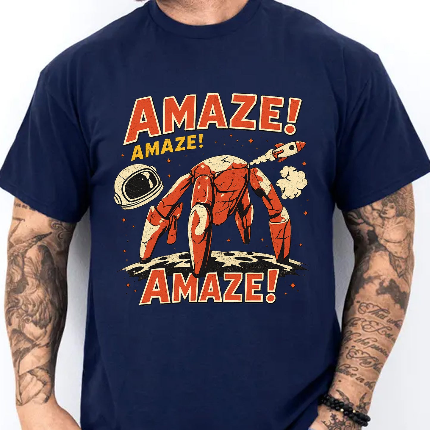 Amaze Rocky Project Hail Mary Shirt, Retro Sci-Fi Book Lover Tee, Funny Space Adventure Graphic T-Shirt 685719
