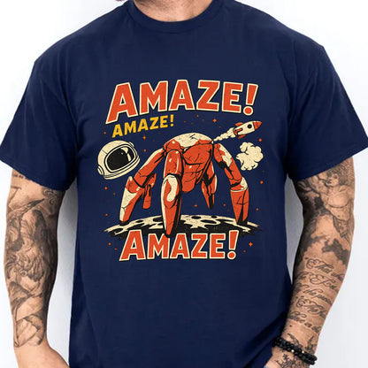 Amaze Rocky Project Hail Mary Shirt, Retro Sci-Fi Book Lover Tee, Funny Space Adventure Graphic T-Shirt 685719
