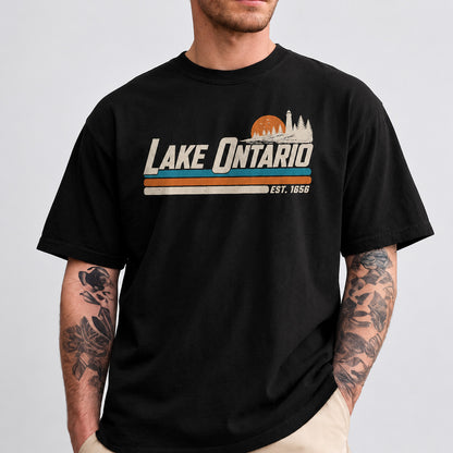 Lake Ontario Est 1656 Dark Shirt, Quiet Activism Tee, Anti Trump Shirt, Canada Political Protest Tee 686115 WFD