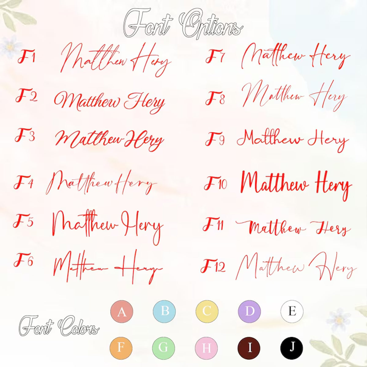 Personalized Floral Leather Travel Jewelry Box | Custom Jewelry Organizer | Bridesmaid, Birthday Gifts for Women 683750