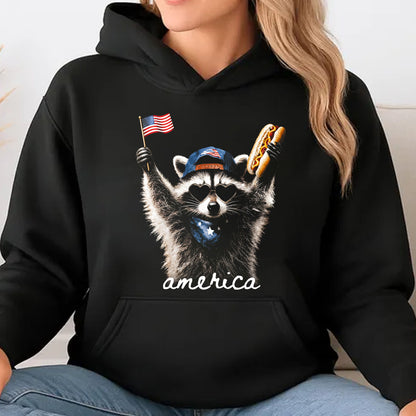 250 Years USA Shirt, Funny Raccoon Tee, Patriotic 4th of July Independence Day T-Shirt 685191