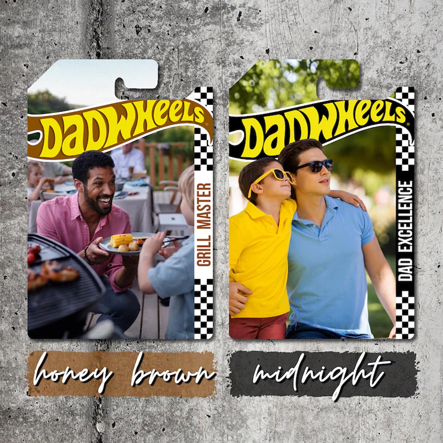 Personalized HotWheels Packaging for Dad, Fathers Day Custom Collector Gift 685090