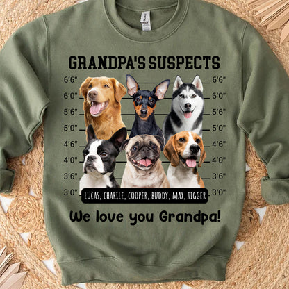 Custom Dog Photo Sweatshirt | Personalized Dog Cat Pet Photo Shirt | Gift for Dog Mom, Dog Dad 683635