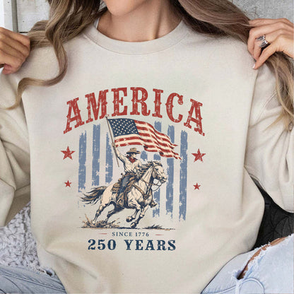 USA 250 Years Anniversary Shirt, Patriotic 4th of July T-Shirt, America Since 1776 Tee 685121