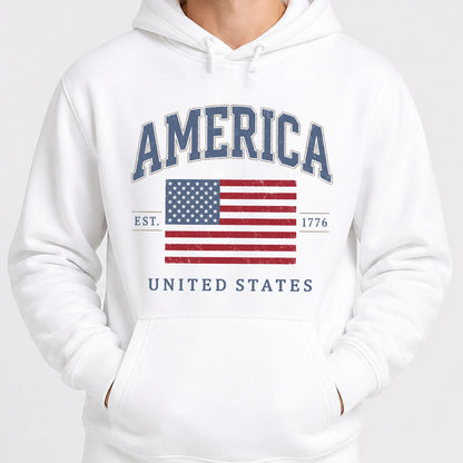250 Years USA Flag Shirt, America Est. 1776 Patriotic Tee, United States 4th of July T-Shirt 685472