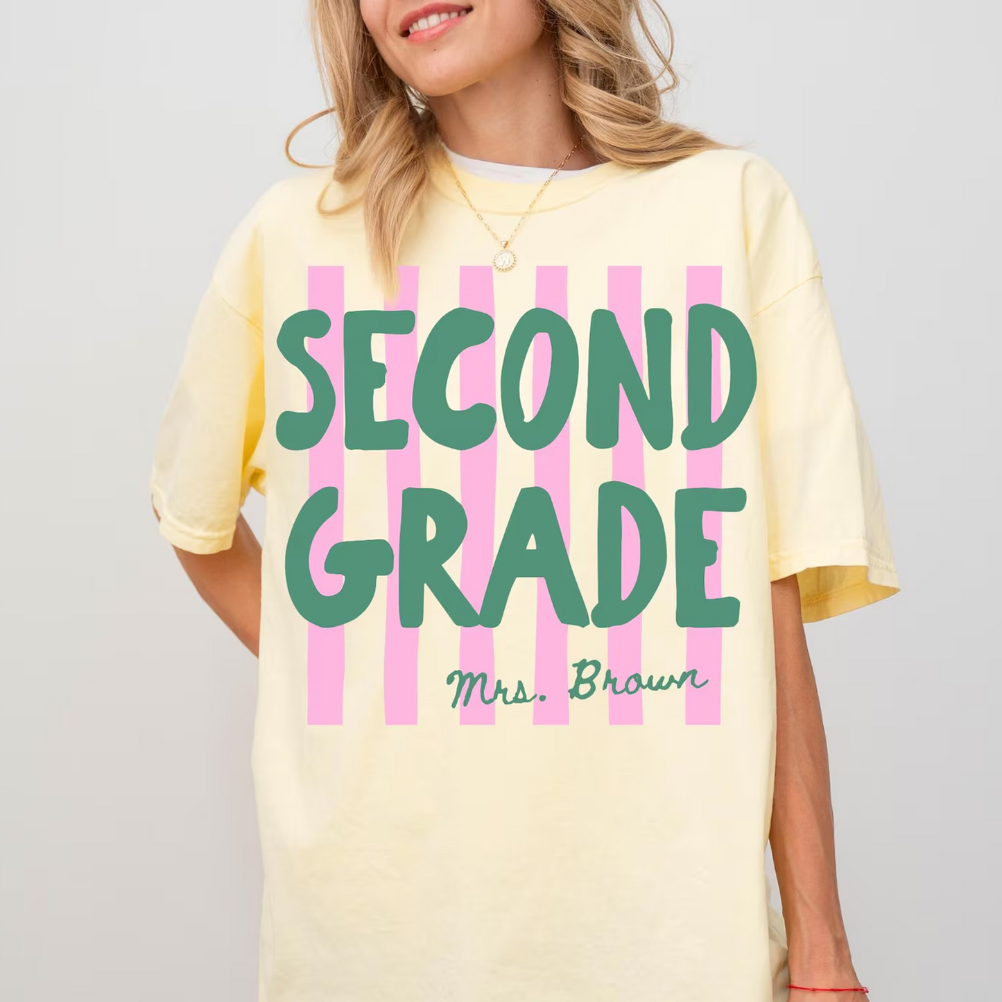 Custom Back to School Kids Shirt, Personalized Grade Level Tee, First Second Third Fourth Fifth Grade Tee 685487 WFD