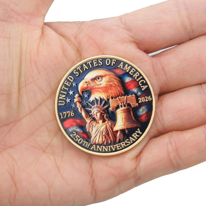 250 Years Anniversary Coin | 250th American USA Anniversary Commemorative Coin 684635