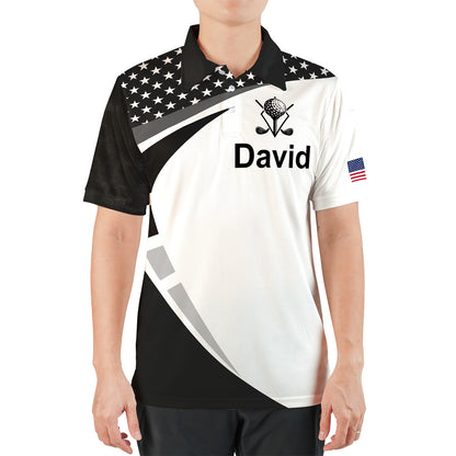 Your Hole Is My Goal Golf Polo Shirt, Funny Golf Shirt for Men, Gift for Golf Lovers 684057