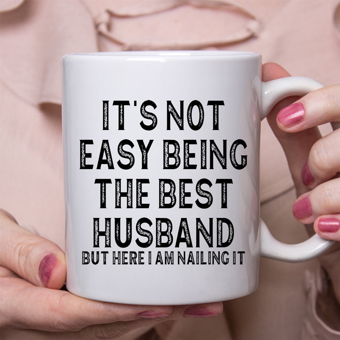 It’s Not Easy Being the Best Husband Mug, Best Husband Coffee Mug, White Mug Accent Mug, Valentine Gift 683878