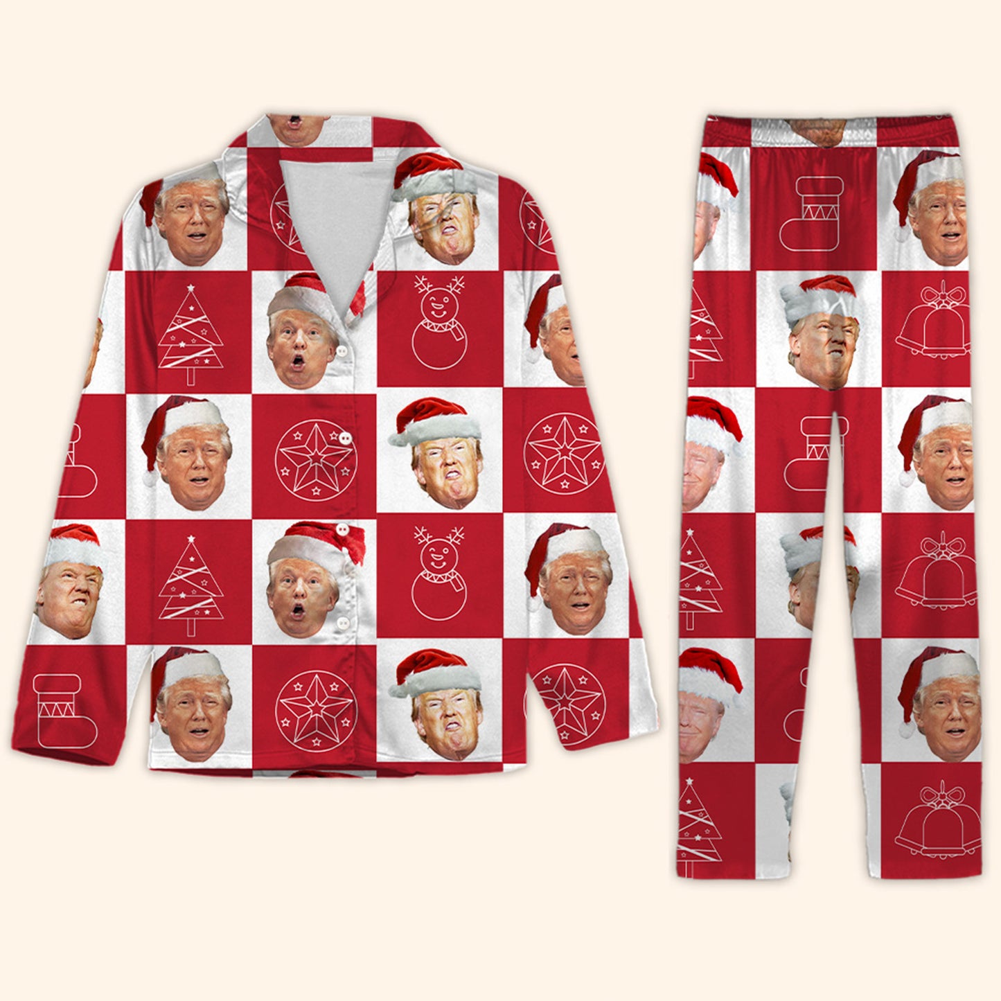 Funny Trump Santa Sweatpants, President Donald Trump Sweatpants, Trump Sweatpants For Christmas 683382 - GOP