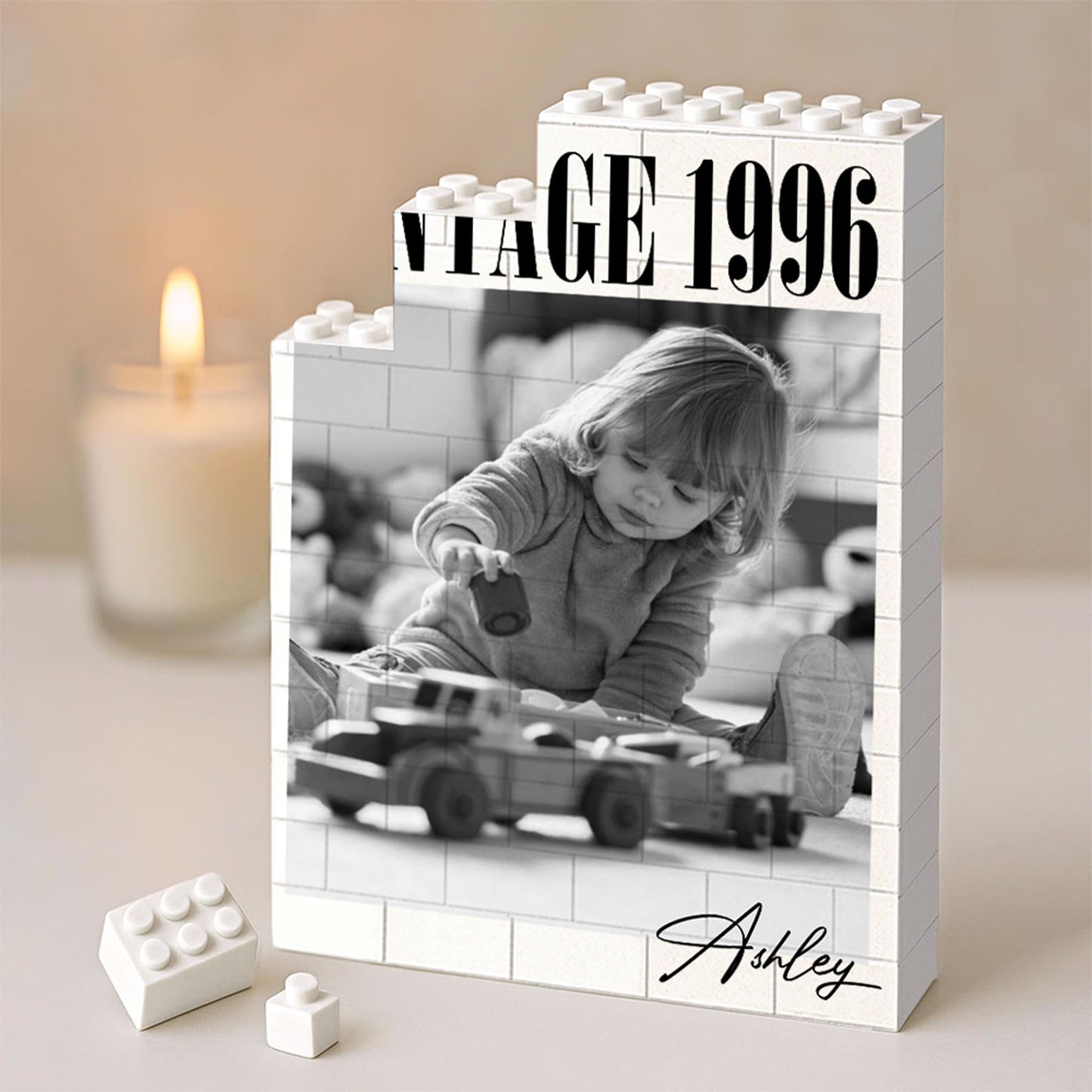 Custom Photo Building Brick Blocks | Personalized Picture Building Block | Birthday Gift 684290