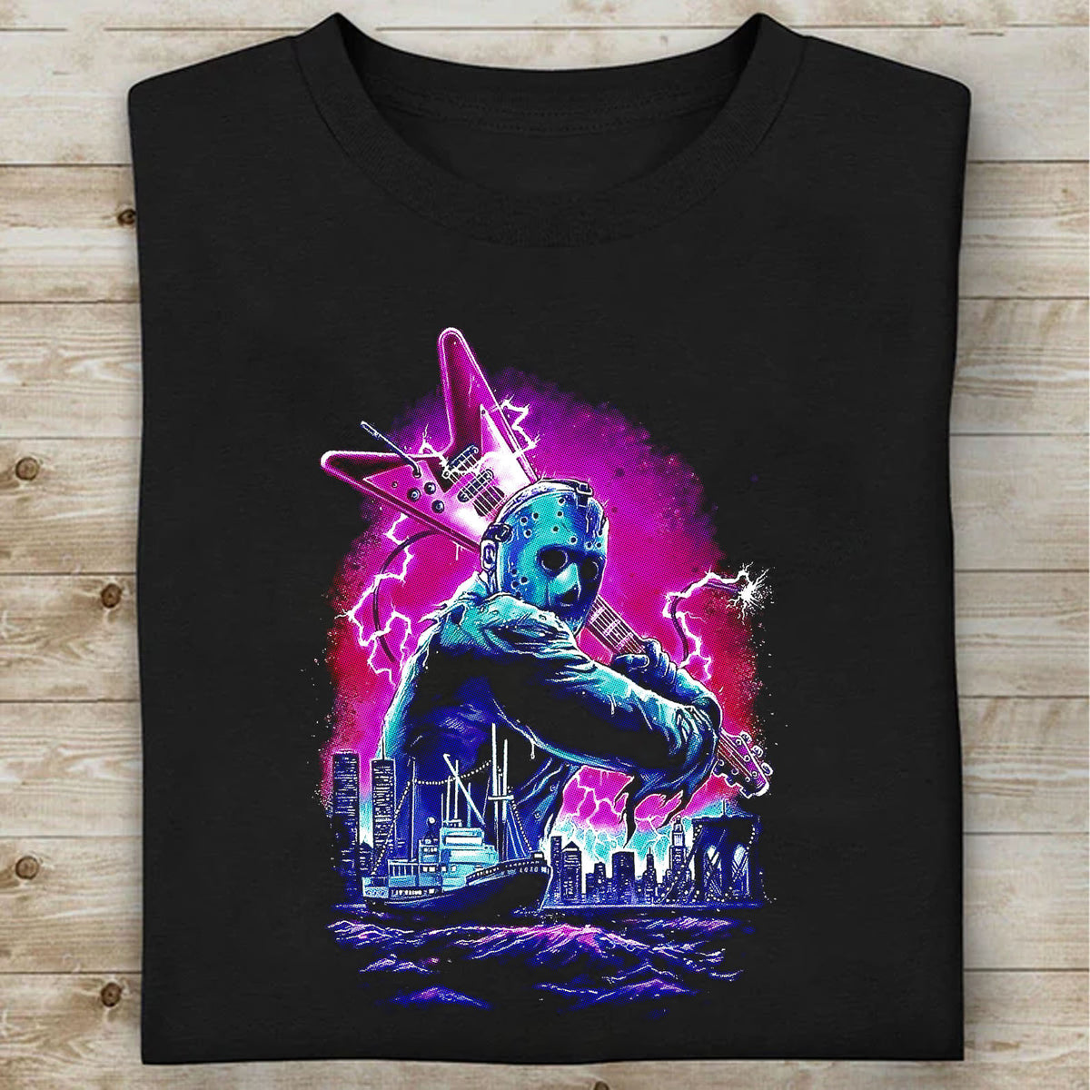 Jason Voorhees Friday The 13th Halloween Shirt, 90s Horror Movie Tee, Horror Halloween T-Shirt 683308-2