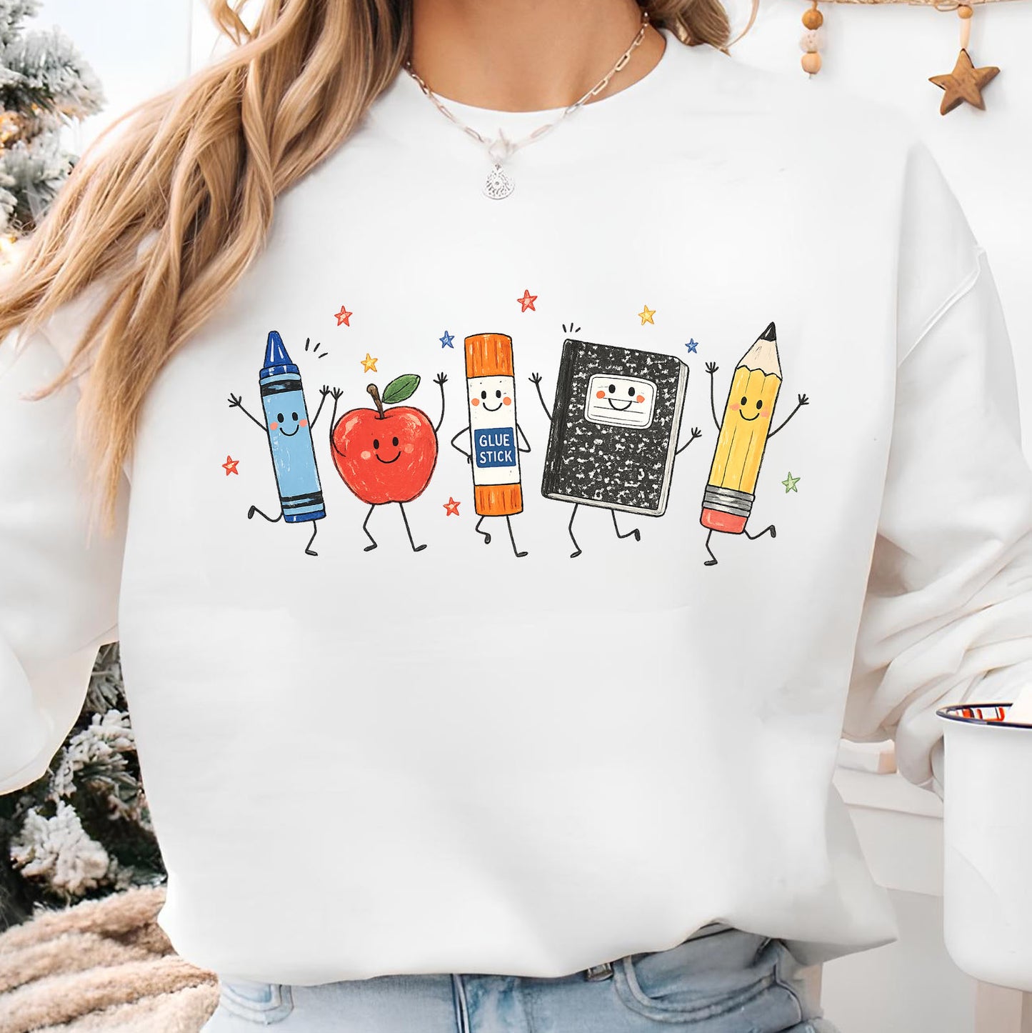 Funny Teacher Life Shirt, Preschool Teacher School Supplies Tee, Back to School Teacher Gift Shirt 685421