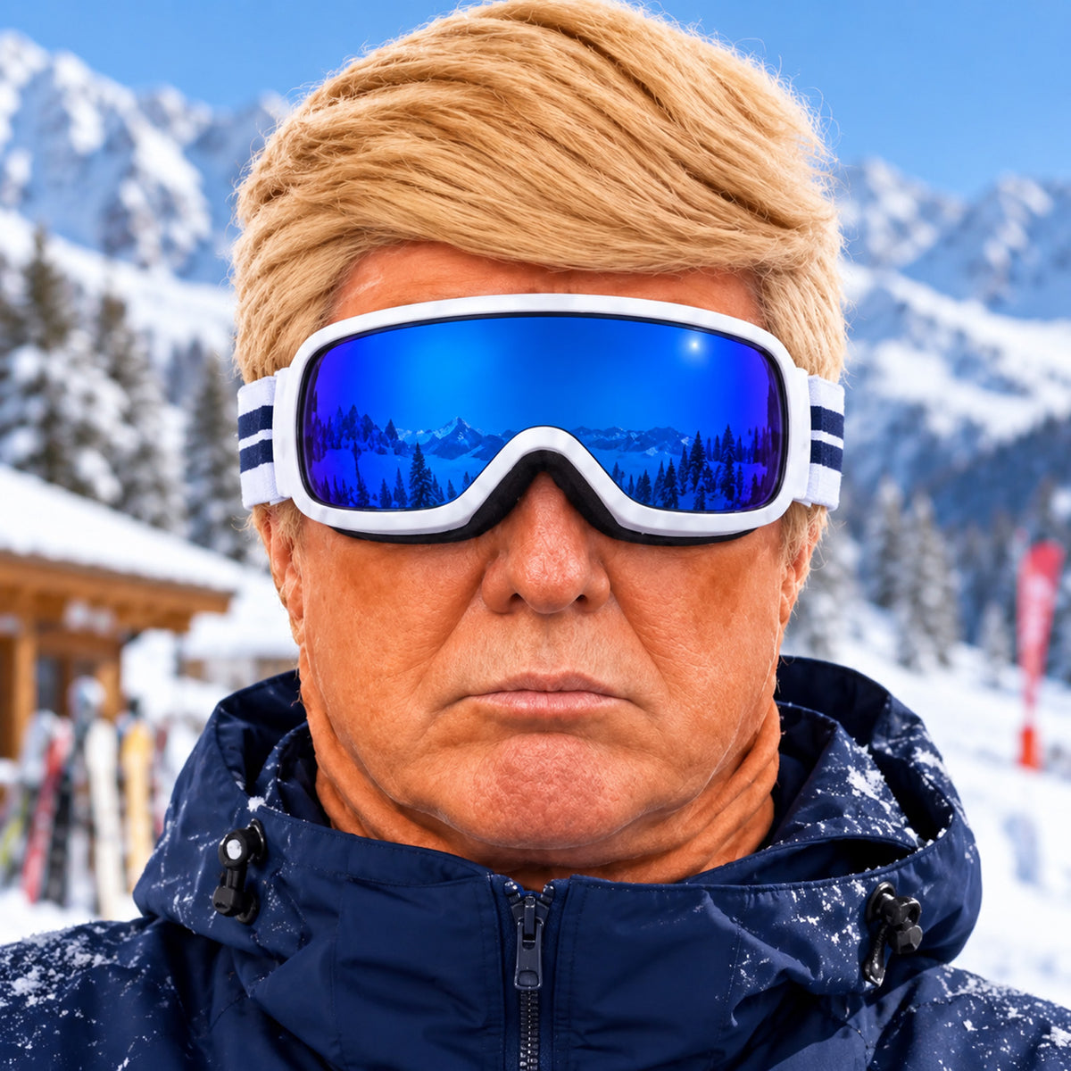 Donald Trump Balaclava Ski Mask, Funny Trump Face Mask, Novelty Winter Snowboard Skiing Mask Gift 686508 WFD
