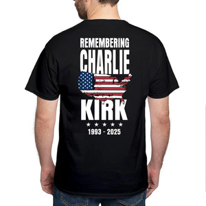 Remembering Charlie Kirk Red Shirt | Red Freedom Shirt | We Wear Red Charlie Kirk Birthday October 14 Backside Shirt 683202
