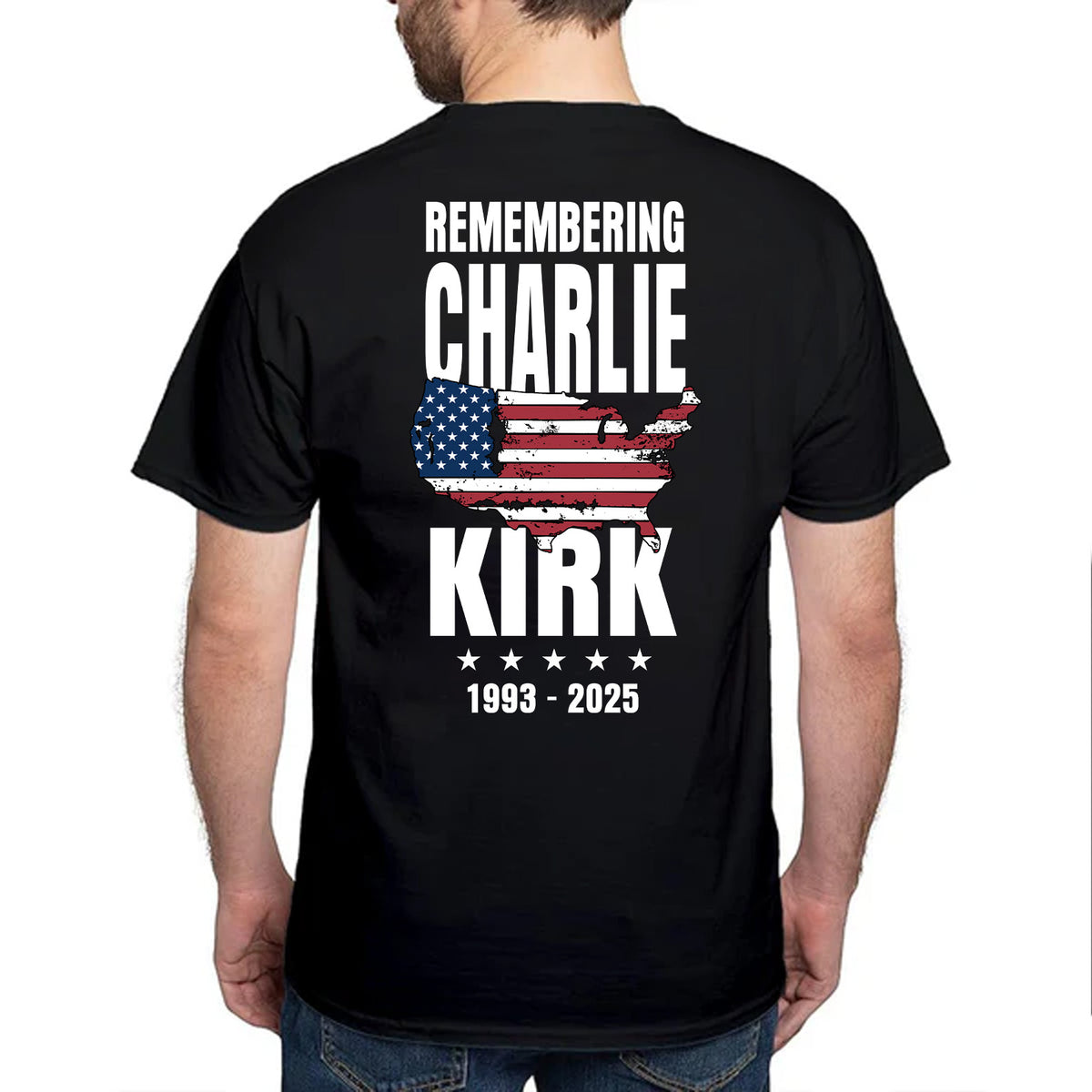 Remembering Charlie Kirk Red Shirt | Red Freedom Shirt | We Wear Red Charlie Kirk Birthday October 14 Backside Shirt 683202