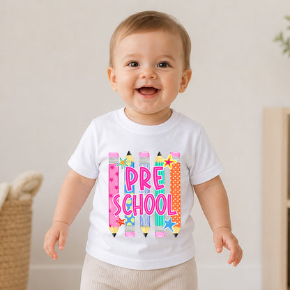 Personalized Grade Level Kids Shirt, Back to School Tee, Preschool First Second Third Fourth Fifth Sixth Grade Shirt 685565