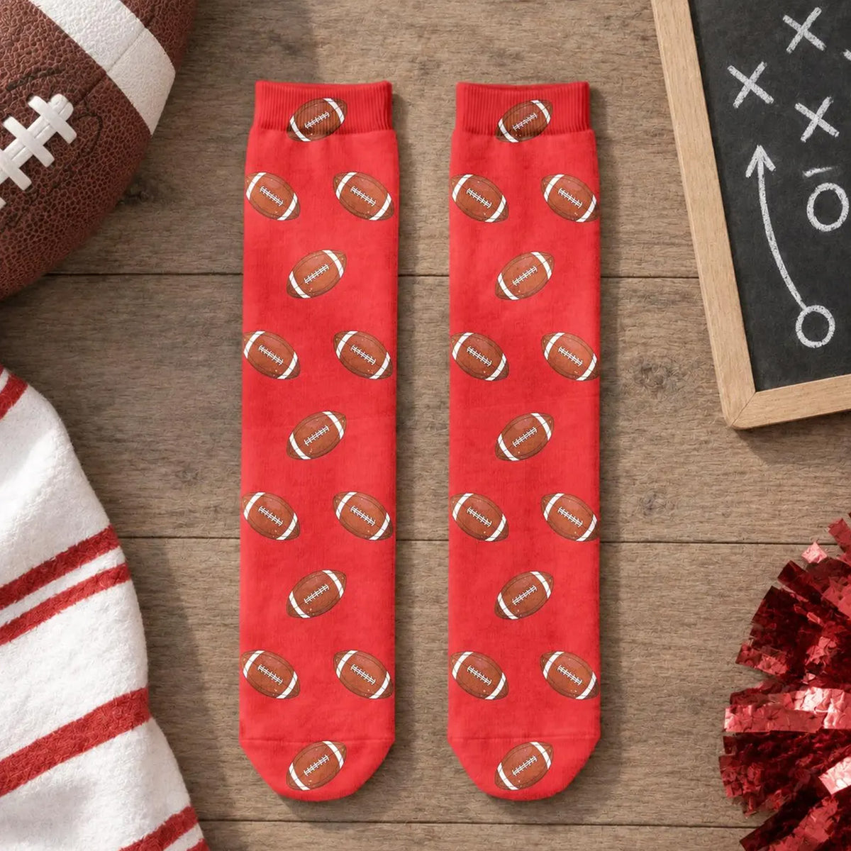 Personalized Do Not Disturb Sports Socks, Custom Name Football Soccer Baseball Gift for Men 686433 WFD