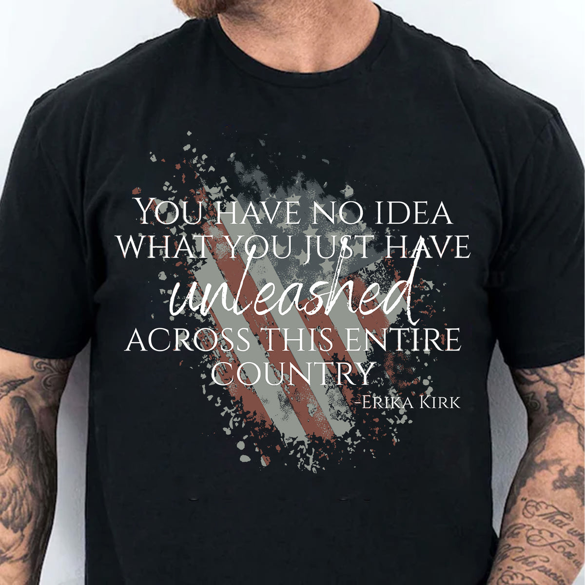 Charlie Kirk Memorial Sweatshirt | Patriotism Faith & God's Merciful Love | Erika Kirk Shirt 683070