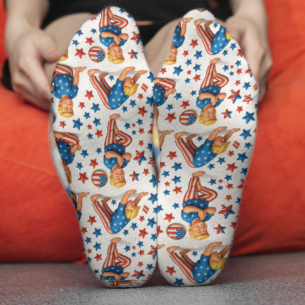 President Donald Trump Socks, Funny Trump Yoga Socks, Funny Socks For Christmas 683445 - GOP