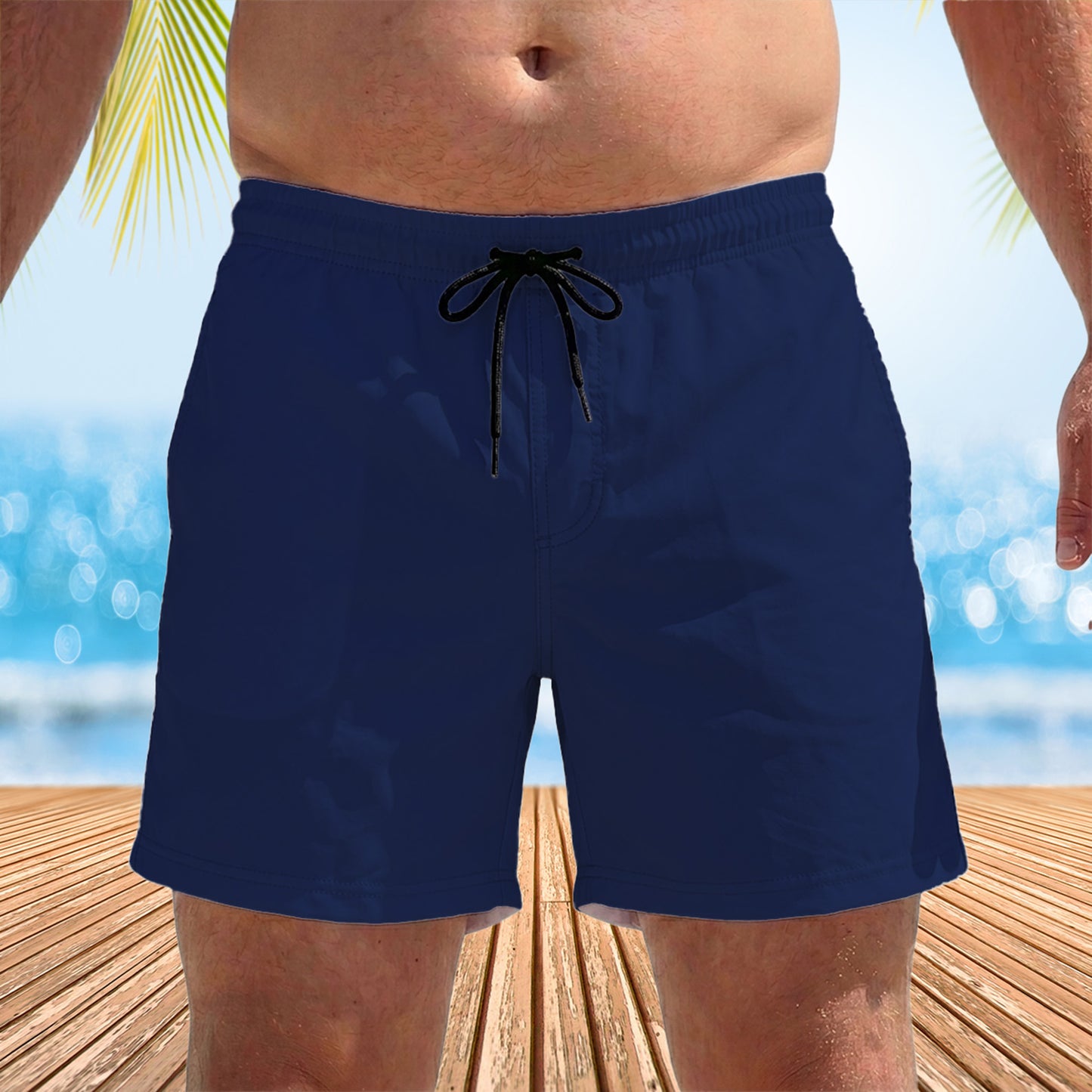 Funny Fake Butt 250 Years We The People Beach Shorts, Patriotic USA Flag Swim Trunks 685633