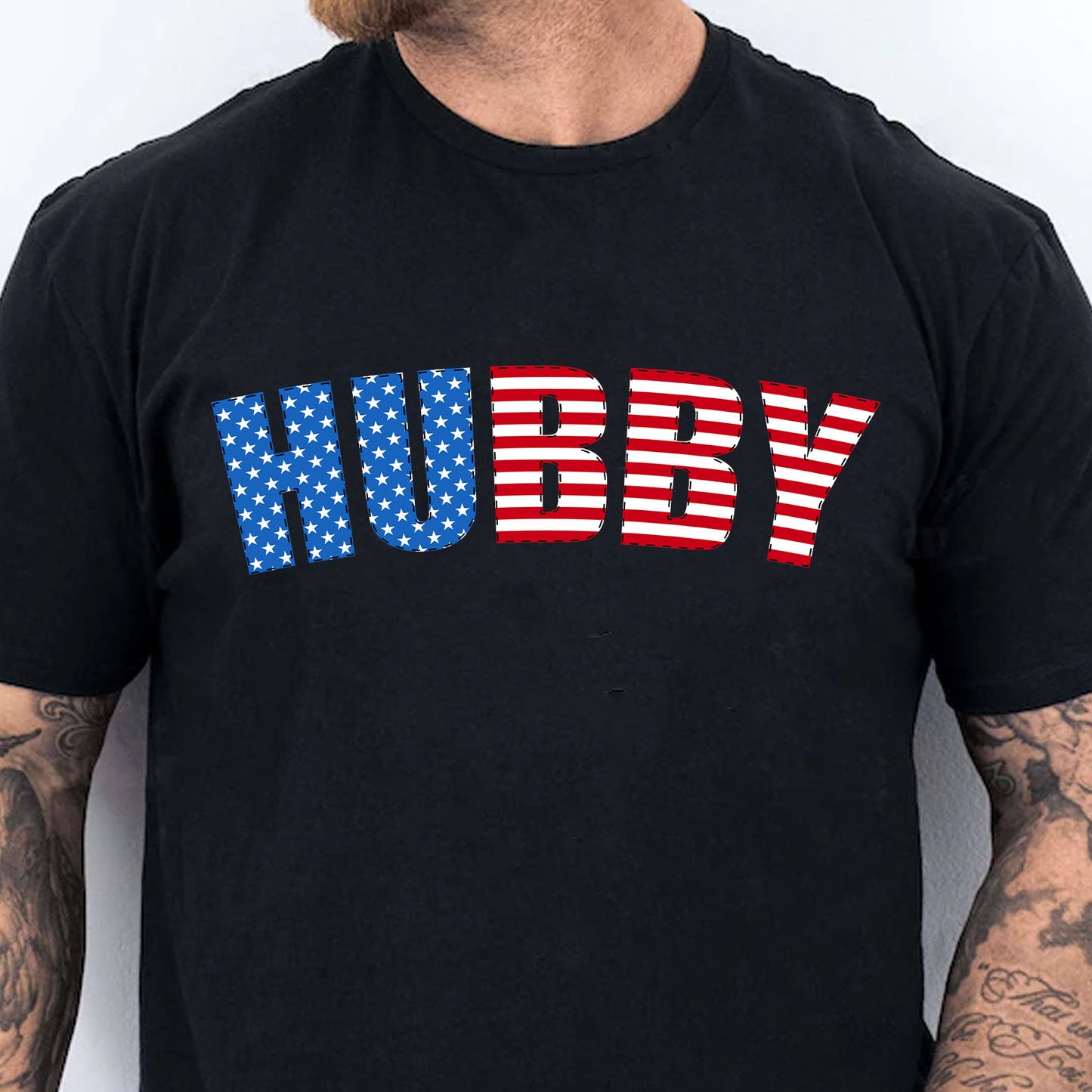 250 Years Wifey Hubby Matching Shirts, American Flag Couples Tee, 4th of July USA T-Shirt 685416