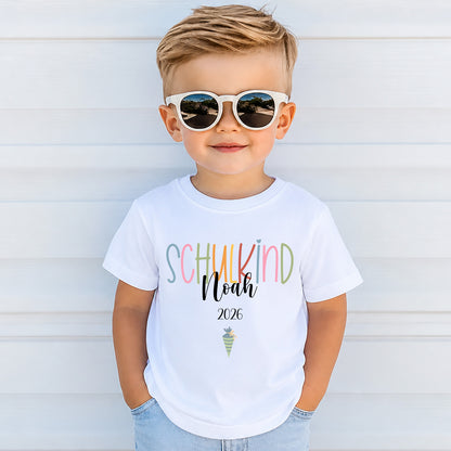 Personalized Back to School Shirt 2026, Custom Name First Day of School T-Shirt for Boys Girls 685372