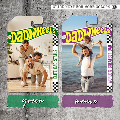 Personalized HotWheels Packaging for Dad, Fathers Day Custom Collector Gift 685090