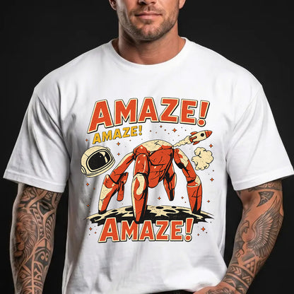 Amaze Rocky Project Hail Mary Shirt, Retro Sci-Fi Book Lover Tee, Funny Space Adventure Graphic T-Shirt 685719