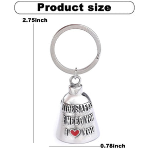 Motorcycle Bell for Men and Women, Biker Accessory for Riding Safety, Guardian Riding Bell 683741