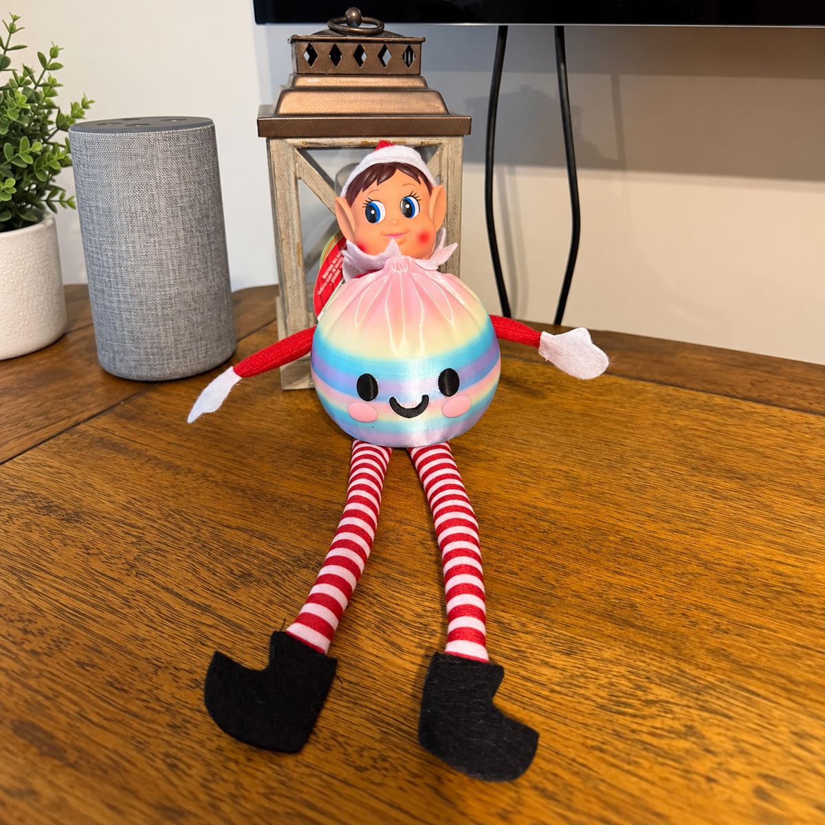Elf on the Shelf Squishy, Funny ElfDoh Squishy Christmas Toy, Elf Accessories, Kids Holiday Gift 686649 WFD
