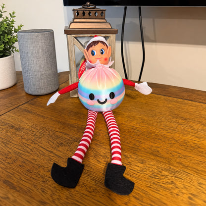 Elf on the Shelf Squishy, Funny ElfDoh Squishy Christmas Toy, Elf Accessories, Kids Holiday Gift 686649 WFD