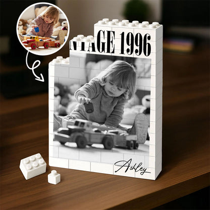 Custom Photo Building Brick Blocks | Personalized Picture Building Block | Birthday Gift 684290