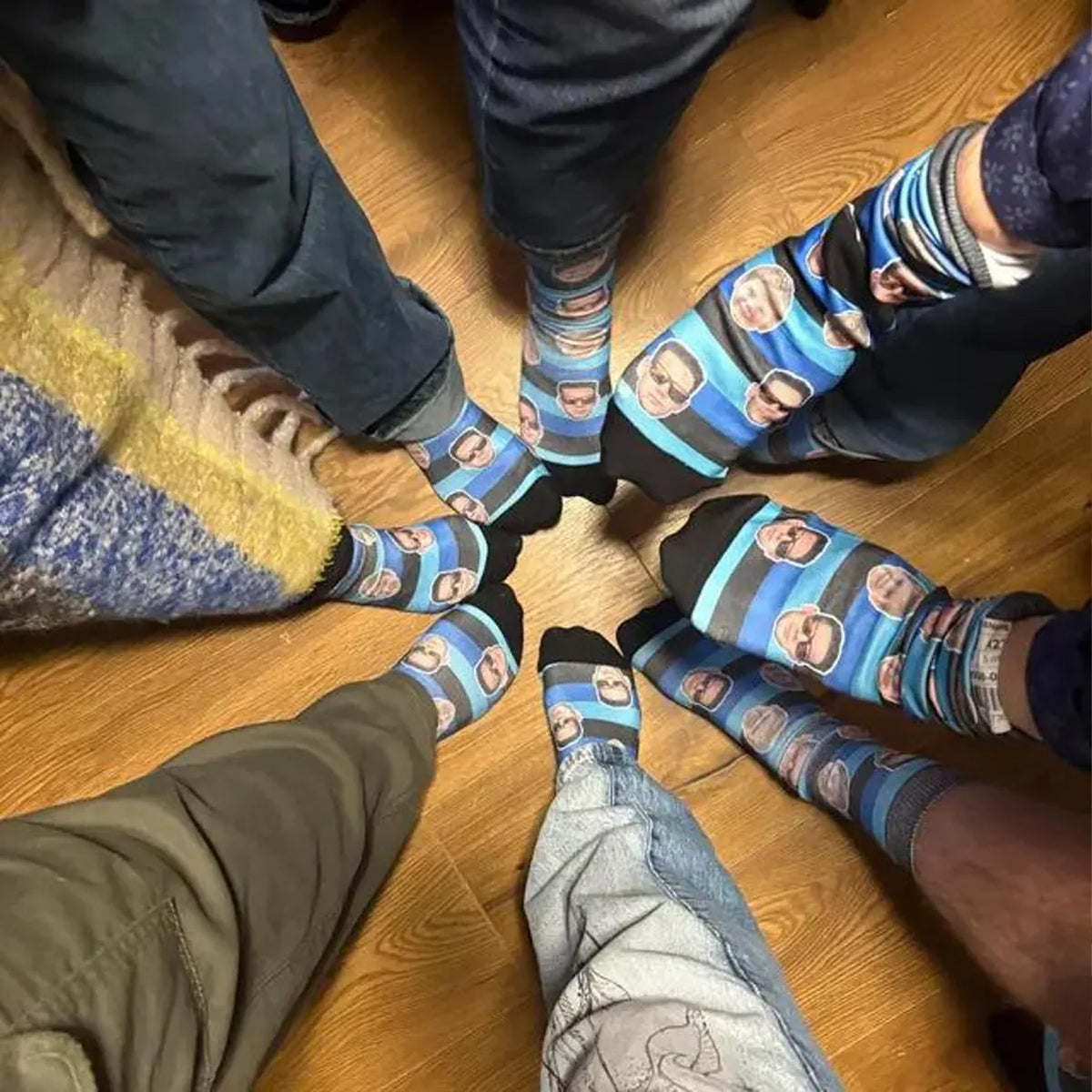 Custom Photo Christmas Socks, Personalized Face & Pet Socks, Funny Family Christmas Gift 686263 WFD
