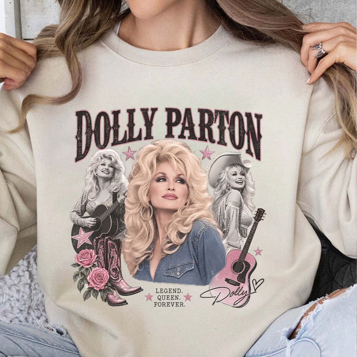 Dolly Parton Memorial Shirt, Country Music Legend Tribute Tee, Forever a Queen Dolly Fan Shirt 686121