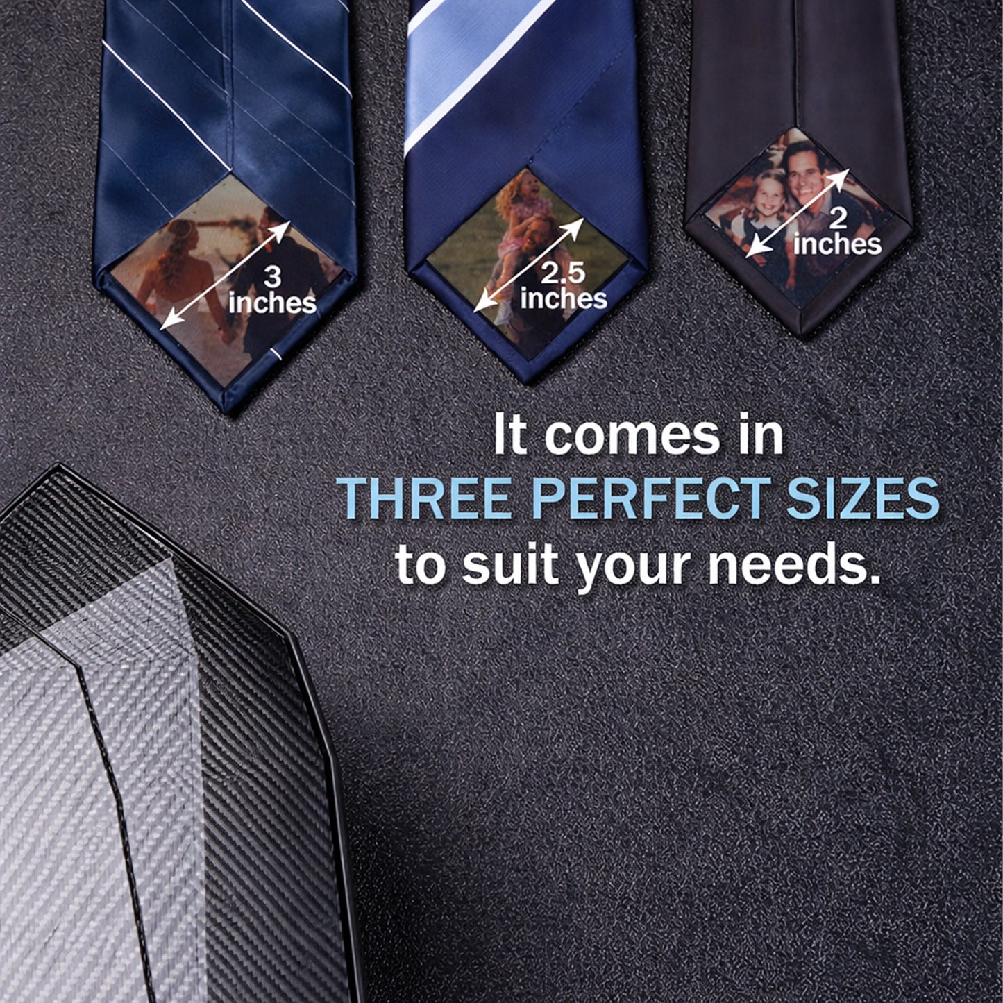 Custom Photo Patch for Tie | Father of the Bride Gift, Personalized Tie Patch for Dad | Father’s Day Gift 684695