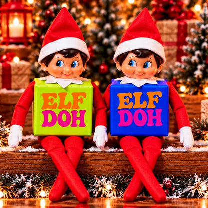 Elf Doh Costume Accessory, Squishy Inspired Elf Dumpling & Butter Props, 3D Printed Christmas Elf Accessories 686674 WFD