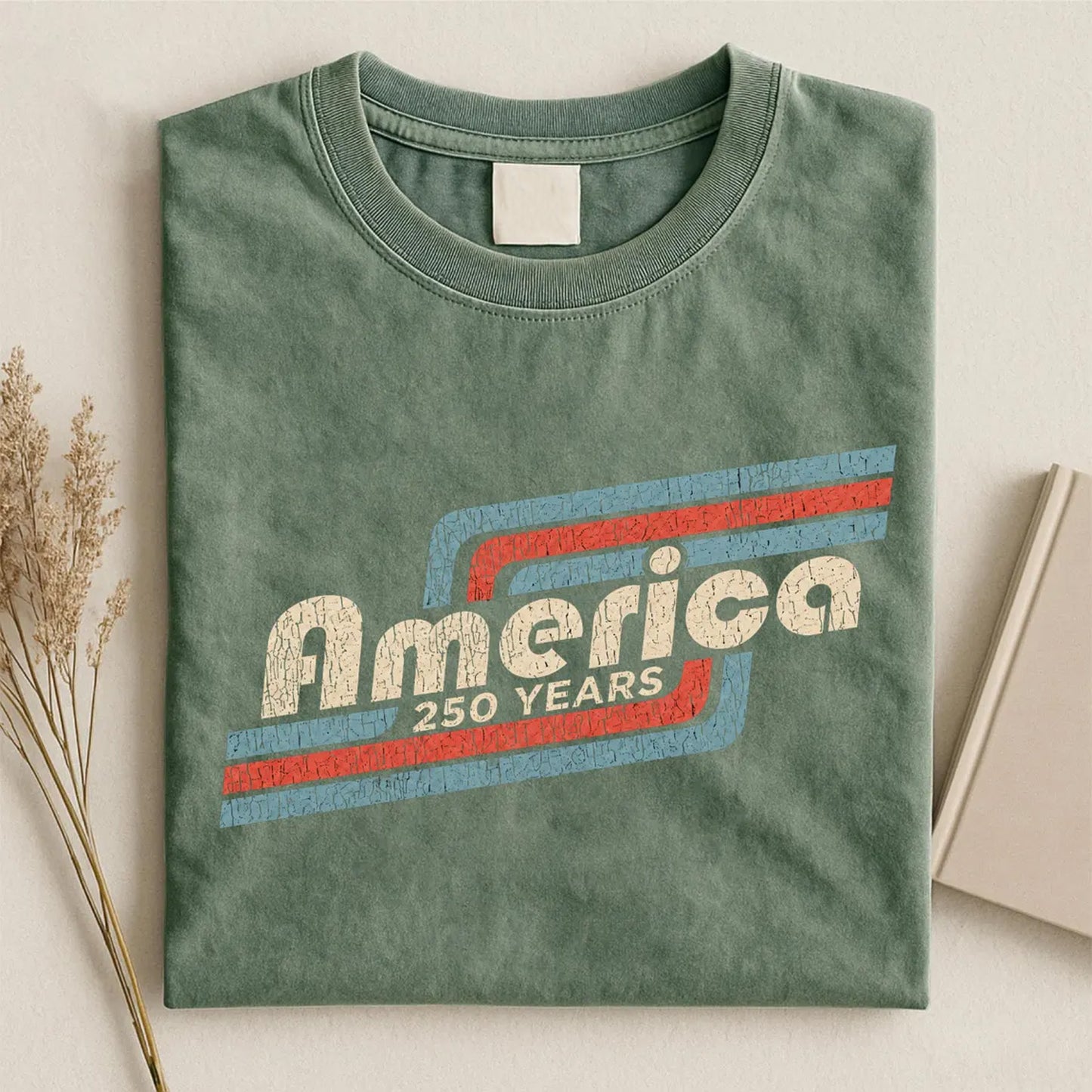 250 Years America Patriotic Shirt, Vintage USA Graphic Tee, Independence Day T-Shirt for Men Women 685390 WFD