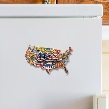 USA 250 Years Semiquincentennial Fridge Magnet | Patriotic 1776–2026 Refrigerator Magnet 684493