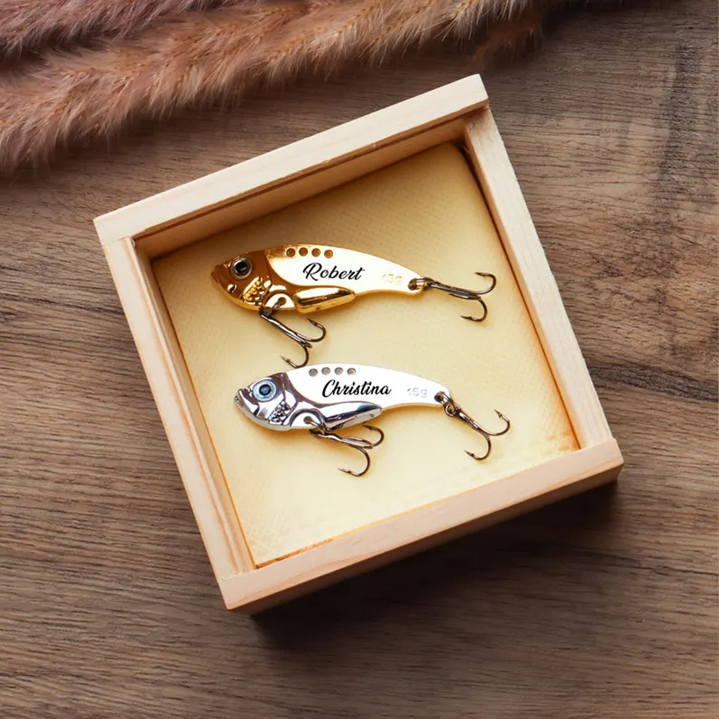 Personalized Engraved Fishing Lure, Custom Fisherman Gift for Dad Husband, Father's Day Gift 684923