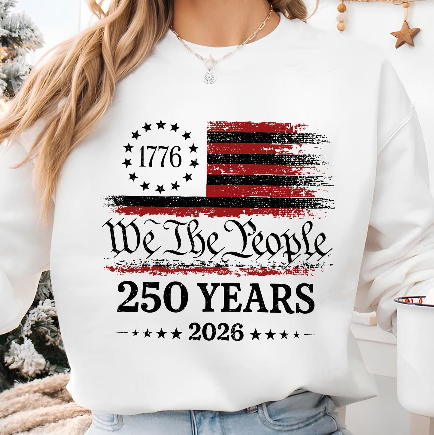 250 Years America Anniversary Bright Shirt, Patriotic USA Flag Tee, We The People Independence Day Shirt 685297