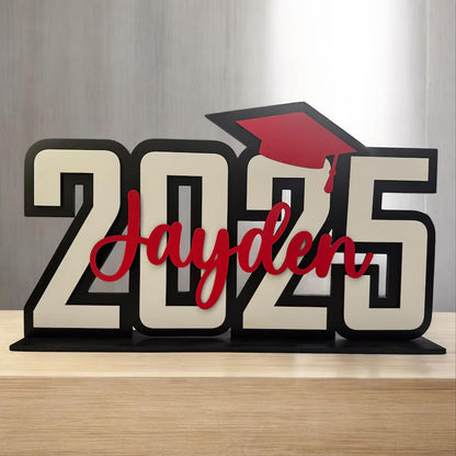 Personalized Graduation 2026 Table Centerpiece, Custom Name Senior Sign, Photo Prop Party Decor 684882
